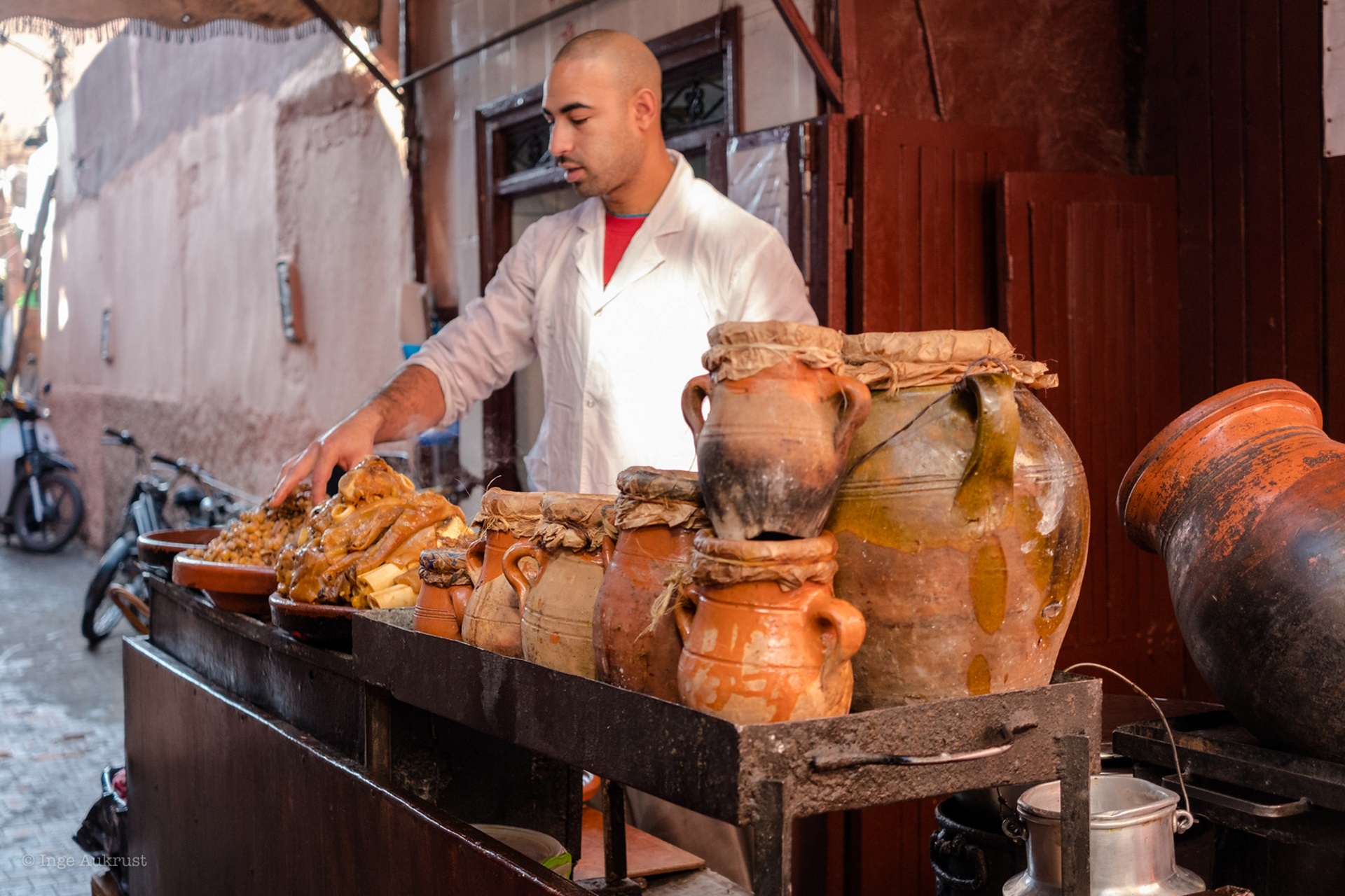 Photo Inge Aukrust, Morocco food