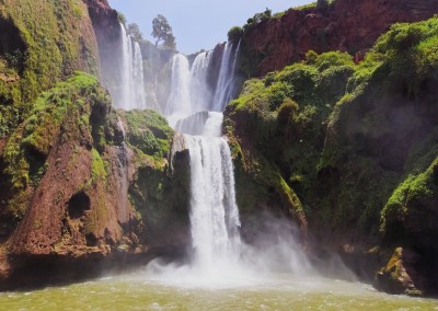 FRA MARRAKESH: Dagstur til Ouzoud Vannfallene