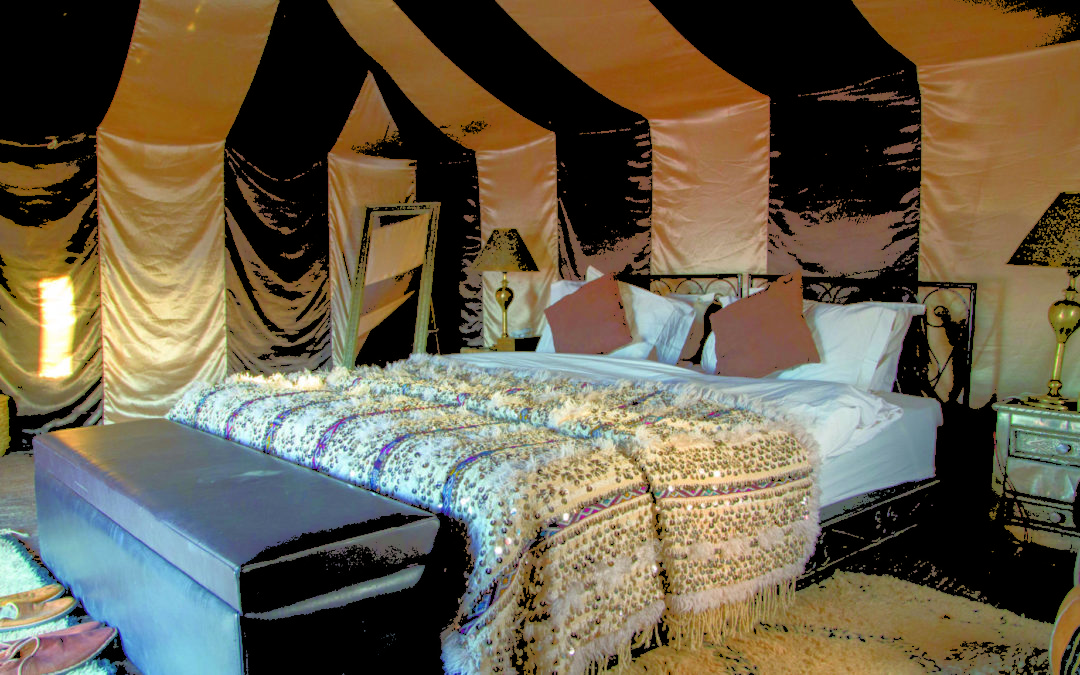 FROM MARRAKECH: 4 Days Luxury Desert Tour: Atlas mountains – Erg Chigaga luxury desert camp
