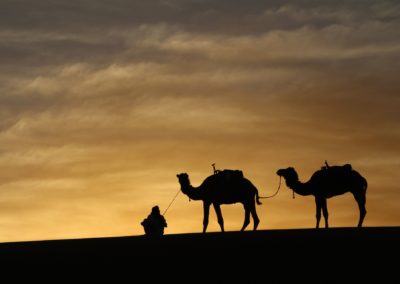 DEPUIS MARRAKECH : Circuit Désert de 3 Jours : Ait Ben Haddou – Erg Chigaga – Bivouac au Désert