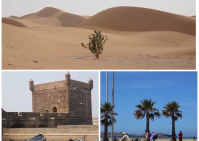 FRA MARRAKESH: 4 dagers tur til Sahara ørkenen og kystbyen Essaouira